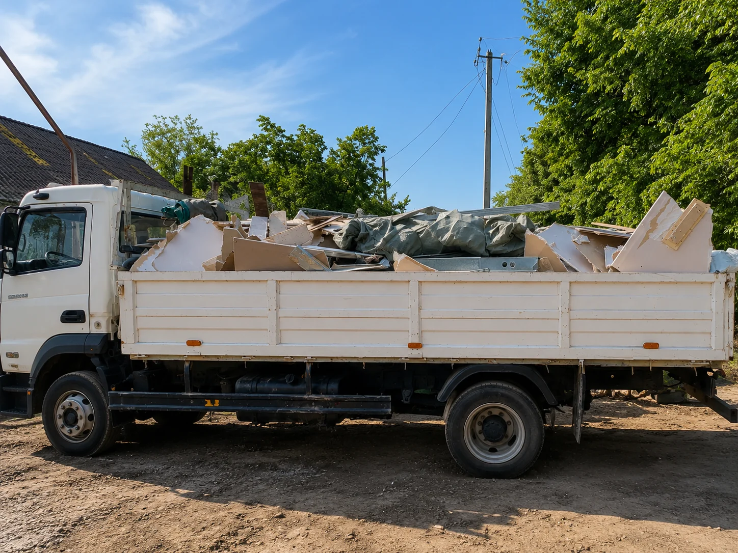 Газель для вывоза мусора