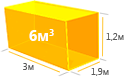 Газель 3 метра (1,5 тонны)
