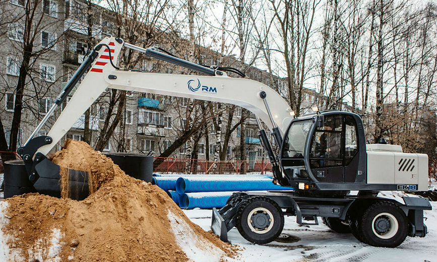 Колесный экскаватор Terex EK-18