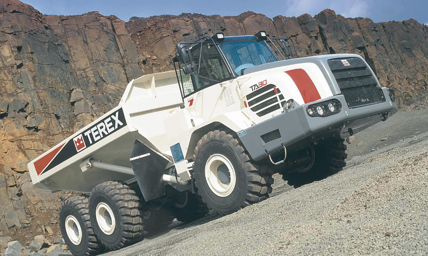 Сочлененный самосвал TEREX TA30