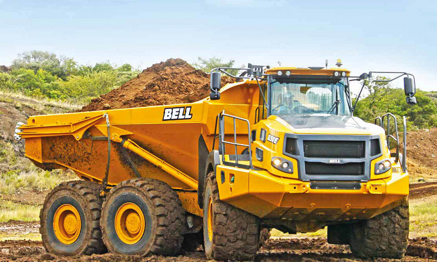 Сочлененный самосвал BELL B50E