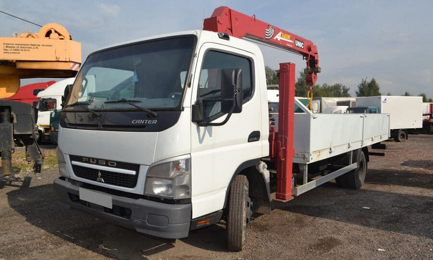 Манипулятор Mitsubishi Fuso, стрела 3 тонны, борт 5 тонн