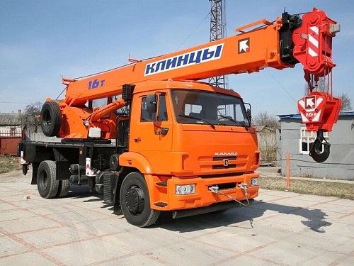 Кран 16 тонн (Стрела 18 метров)
